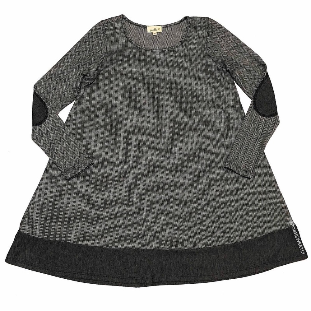 Anthropologie Herringbone Swing Dress - Picture 8 of 13